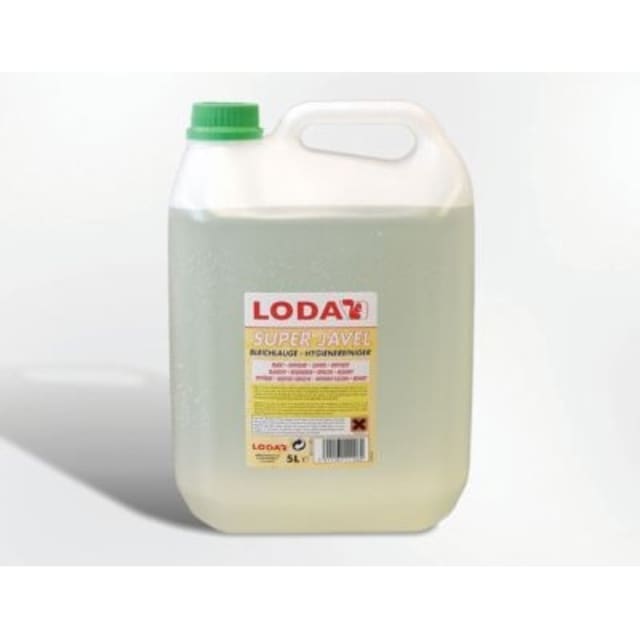 Javel, Concentration 15°, 3x CLEANING détail produit Javel, Concentration 15°, 3x 5L, configuration visible