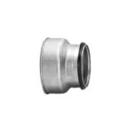 Réduction diamètre 160 à 100 mm avec joint M/F, configuration visible, vue complémentaire 1