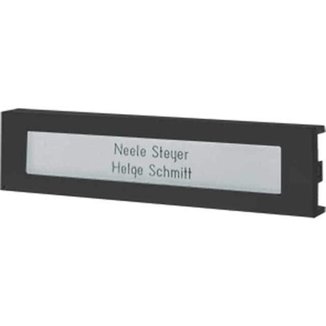 Bouton simple métal Ultra Comelit détail produit Bouton simple métal Ultra noir, finition Noir RAL 9005