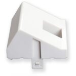Module saillie incliné 45x45 blanc, vue complémentaire 1