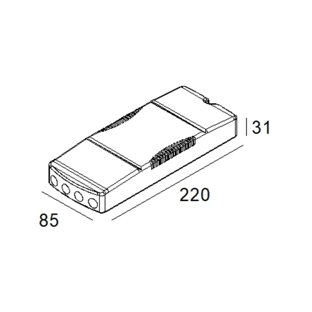 DELTA LIGHT - INFORM POWER SUPPLY 60W DIM5 - 25510 0405