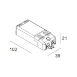 Alimentation LED dimmable 350 mA 10 W IP20 300 90 110 – Image 2