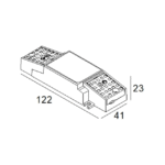 Alimentation LED dimmable multi-puissance 15 W 21012 0268, configuration visible, vue complémentaire 1