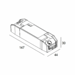 Alimentation LED dimmable multi-puissance DIM5 21012 0035, configuration visible, vue complémentaire 1