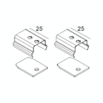 Kit de fixation pour luminaire 23359 1410, vue complémentaire 1