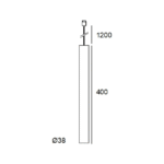 Suspension rail 48V Microspy 39 2700K blanc 421612811921 – Image 2