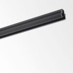 Profilé rail d'éclairage 3 m B, finition noir