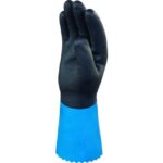 Gants de protection PVC nitrile 30 cm T10 VV836BL10 – Image 2