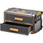 Coffret de rangement ToughSystem 2.0 à 2 tiroirs, configuration visible, vue complémentaire 1