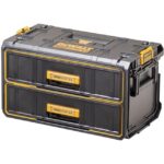 Coffret de rangement ToughSystem 2.0 à 2 tiroirs, configuration visible, vue complémentaire 2