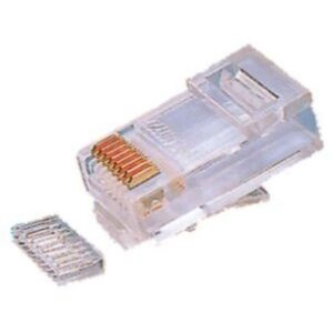 ELIMEX - Fiche RJ45 mâle avec guide - pour câble rond UTP - Cat. 6