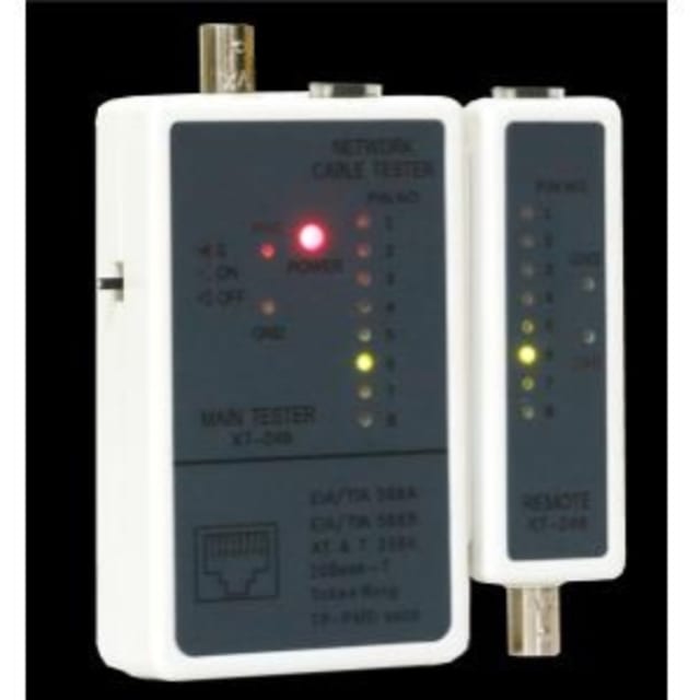 ELIMEX - Testeur de câble UTP - STP - BNC - 37917