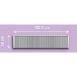 Radiateur électrique à inertie 2500 W ELKSN251/707 – Image 3