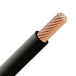 Fil électrique H07V-R noir 95mm² PVC 750V Eca, configuration visible, vue complémentaire 1