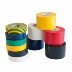 Détails visibles de Ruban isolant électrique 19 mm x 20 m blanc pour Rubans isolants