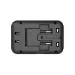Adaptateur de voyage universel USB-C USB, finition Noir, vue complémentaire 1