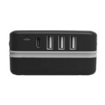Adaptateur de voyage universel USB-C USB, finition Noir, vue complémentaire 4