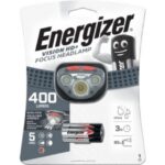 Lampe frontale LED focus 400 lm étanche IPX4 HEADVISION, configuration visible, vue complémentaire 1
