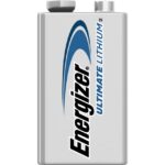 Pile lithium 9V 6LR61 longue durée 1/L522, configuration visible, vue complémentaire 3