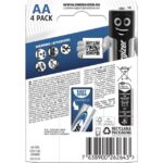 Pile lithium AA FR06 longue durée 4/L91, 1.5 V, vue complémentaire 2