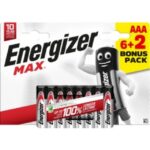 Pile alcaline AAA LR03 1,5 V Max, vue complémentaire 1