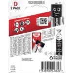 Pile alcaline D LR20 1,5 V, vue complémentaire 2