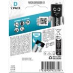 Pile alcaline D LR20 1,5V Max Plus, 1.5 V, vue complémentaire 2