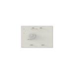 Panneau chauffant infrarouge mural plafond 450W 46281, finition blanc, vue complémentaire 3