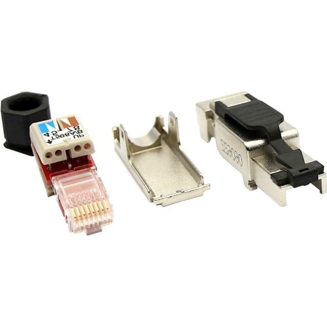 Excel Networking Solutions - Prise RJ45 mâle de CAT 6A (FTP) - 100-140