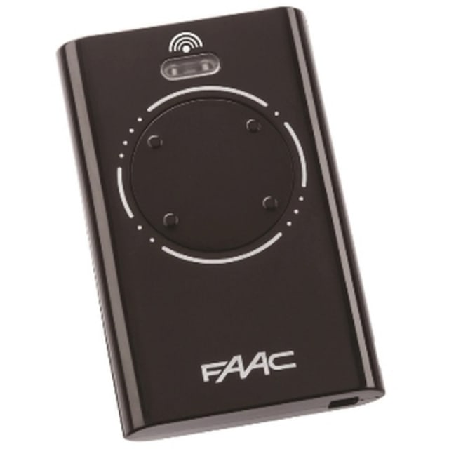 FAAC - FAAC XT 4 868 SLH LR: Emetteur 4 canaux 868 MHz (NOIR) - 7870101