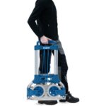 Diable pliable en aluminium 125 kg roues pleines 1732, configuration visible, vue complémentaire 2