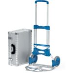 Diable pliable en aluminium 125 kg roues pleines 1732, configuration visible, vue complémentaire 4