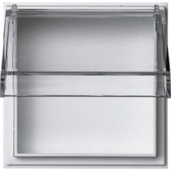 GIRA - Cadre adapt. clapet transparent Gira TX_44 (IP44) blanc - 040966
