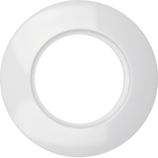 HAGER - Plaque de recouvrement pvc 1 poste Serie 1930 blanc polaire