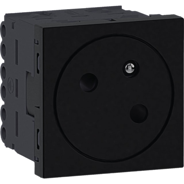 HAGER - Prise simple ecoline45 33° HAGER - Prise simple ecoline45 33°
