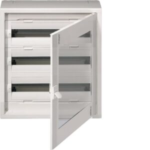 HAGER - Vega D - 3R. 72 M. - porte transparente - FD32CN
