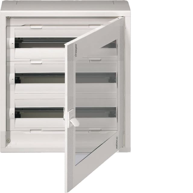HAGER - Vega D - 3R. 72 M. - porte transparente - FD32CN