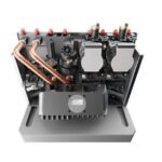 Module hydraulique intelligent 1 zone ballon 50 L, dimensions 580 x 476 x 1090 mm, vue complémentaire 3