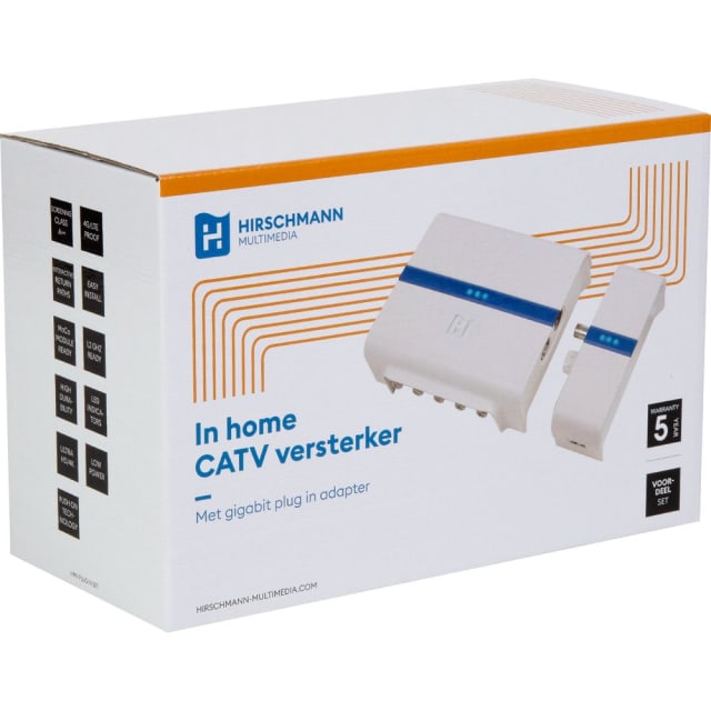 HIRSCHMANN - Adapteur multimédia ver coaxial