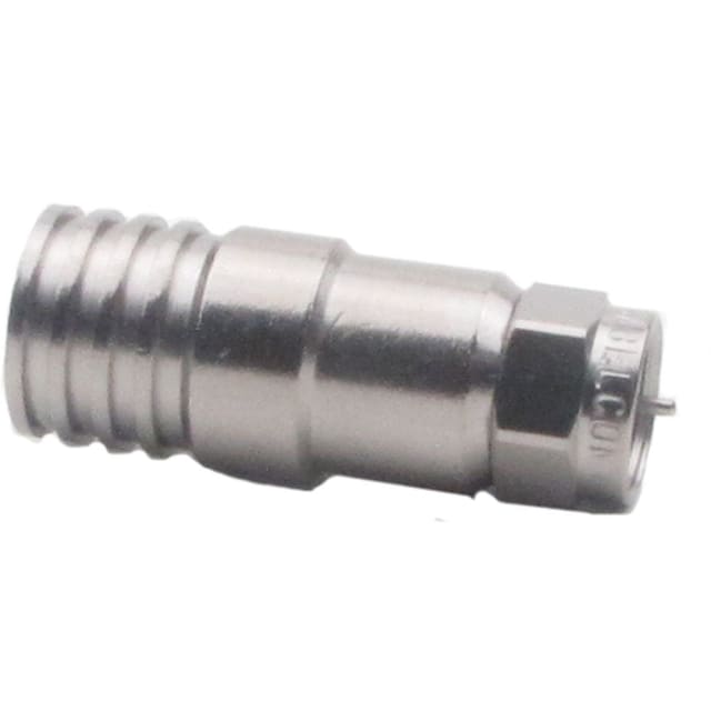 Connecteur F à sertir HIRSCHMANN détail produit Connecteur F à sertir coaxial RG11 10 mm, configuration visible