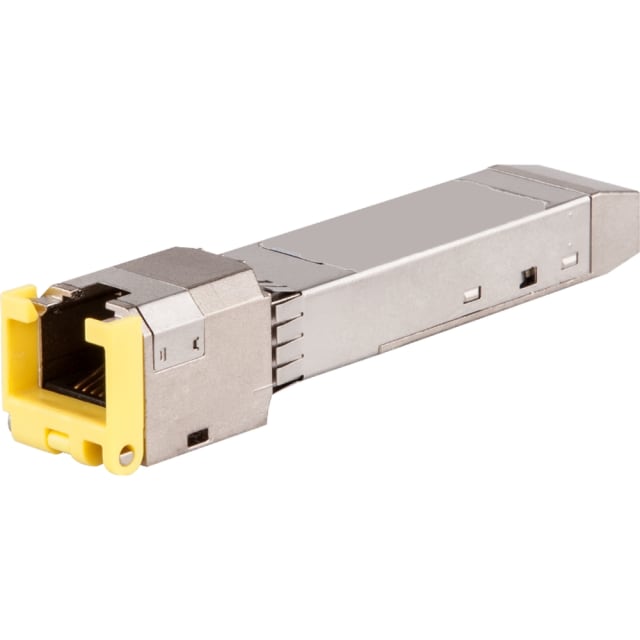 HPE Instant-On - HPE Instant On - SFP transceiver module - 1GbE - 1000Base-T - RJ-45 - up to 100m - R9D17B