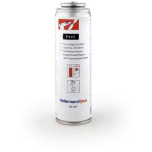 Hellermann Tyton - P445 - Cartouche de gaz pour le générateur d'air chaud E4500 - P445-LPG+ - 391-90101
