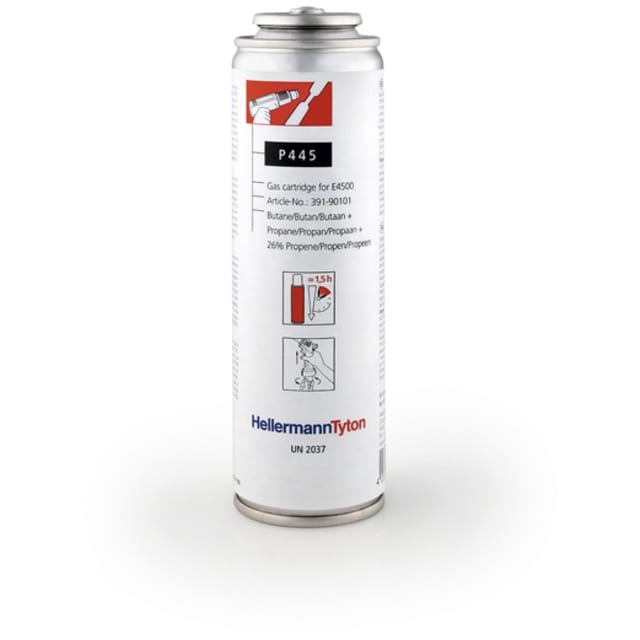 Hellermann Tyton - P445 - Cartouche de gaz pour le générateur d'air chaud E4500 - P445-LPG+ - 391-90101