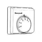 Thermostat d'ambiance non programmable inverseur T6360, finition autre, vue complémentaire 1