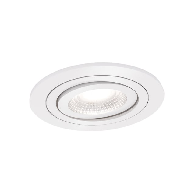 ID TO LIGHT - ADÉLAÏDE Spot Encastré Blanc structuré Lamelles GU10 Max 50W - IDTL413007BEZ