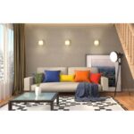 Applique murale LED verre opalin 3000K 900 lm, configuration visible, vue complémentaire 1