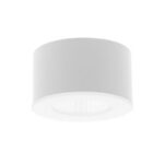 Spot LED apparent rond noir mat 8W 3000K, en Aluminium, vue complémentaire 1