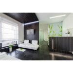 Plafonnier linéaire LED dimmable blanc mat, IP20, vue complémentaire 1