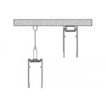 Rail apparent 48V DC 300 cm noir mat, 48 V, vue complémentaire 1
