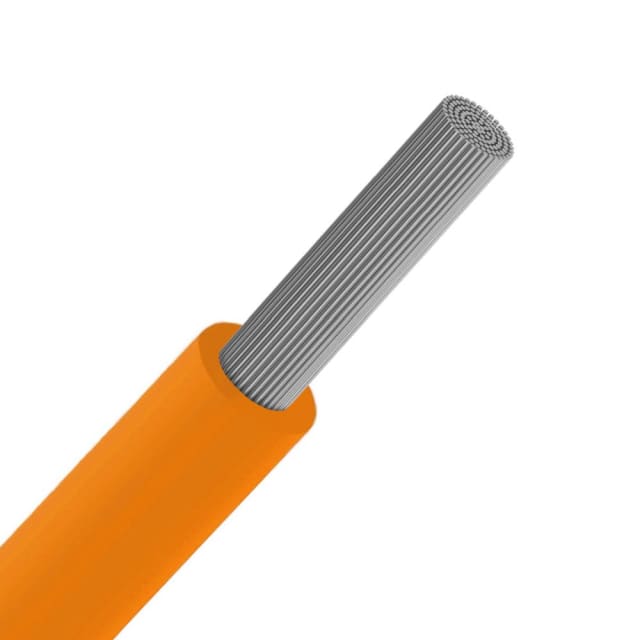 INSTALLATIEKABEL - VTBst H05V-KT fil PVC souple étamé 500V Eca 70°C Orange 0